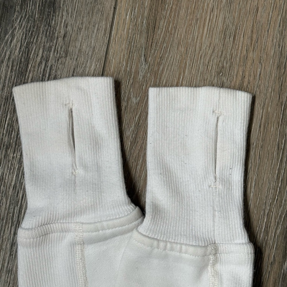 Lululemon White Scuba Hoodie - Picture 8 of 11